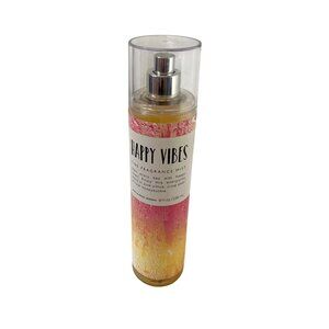 New Bath and Body Works Happy Vibes Fine Fragrance 8 fl oz Pink citrus Crisp Pea